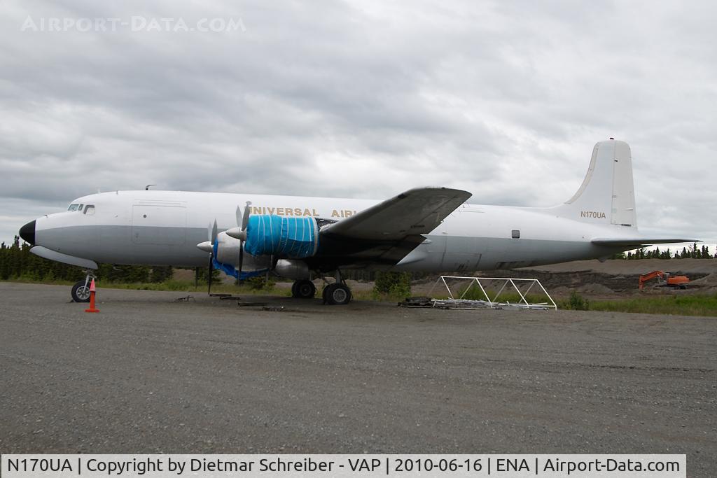 N170UA, 1958 Douglas DC-6A C/N 45518, Universal Airlines DC6