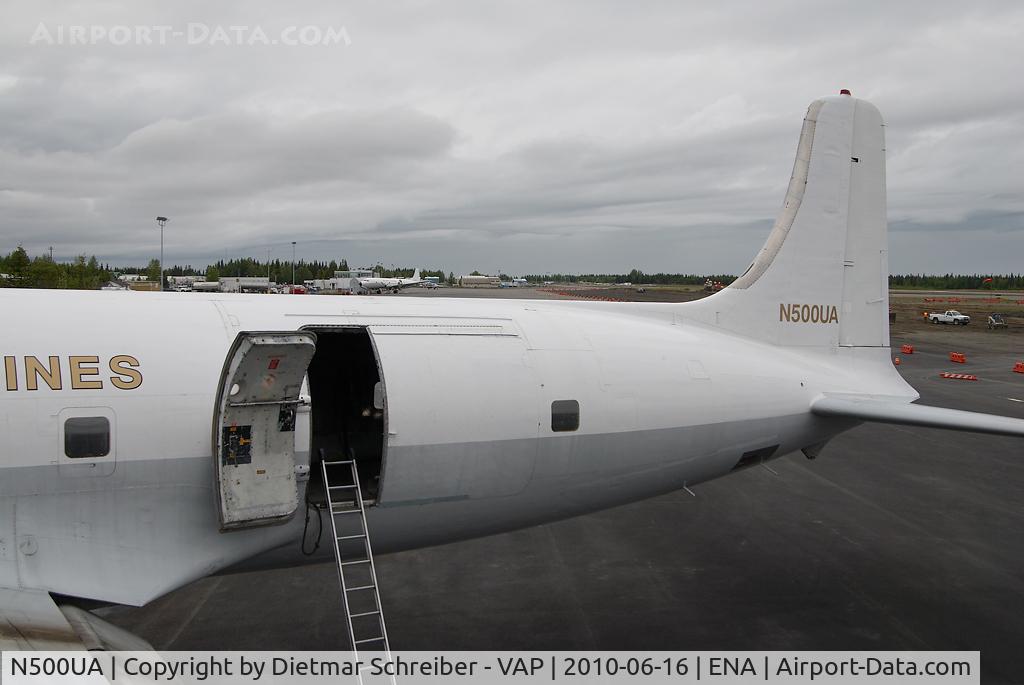 N500UA, 1953 Douglas C-118A Liftmaster (DC-6A) C/N 44597, Universal Airlines DC6