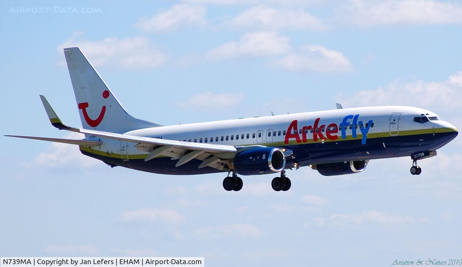 N739MA, 2004 Boeing 737-8Q8 C/N 30670, ArkeFly