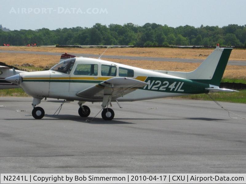 N2241L, 1976 Beech C23 Sundowner 180 C/N M-1889, On the ramp at Camilla, Georgia