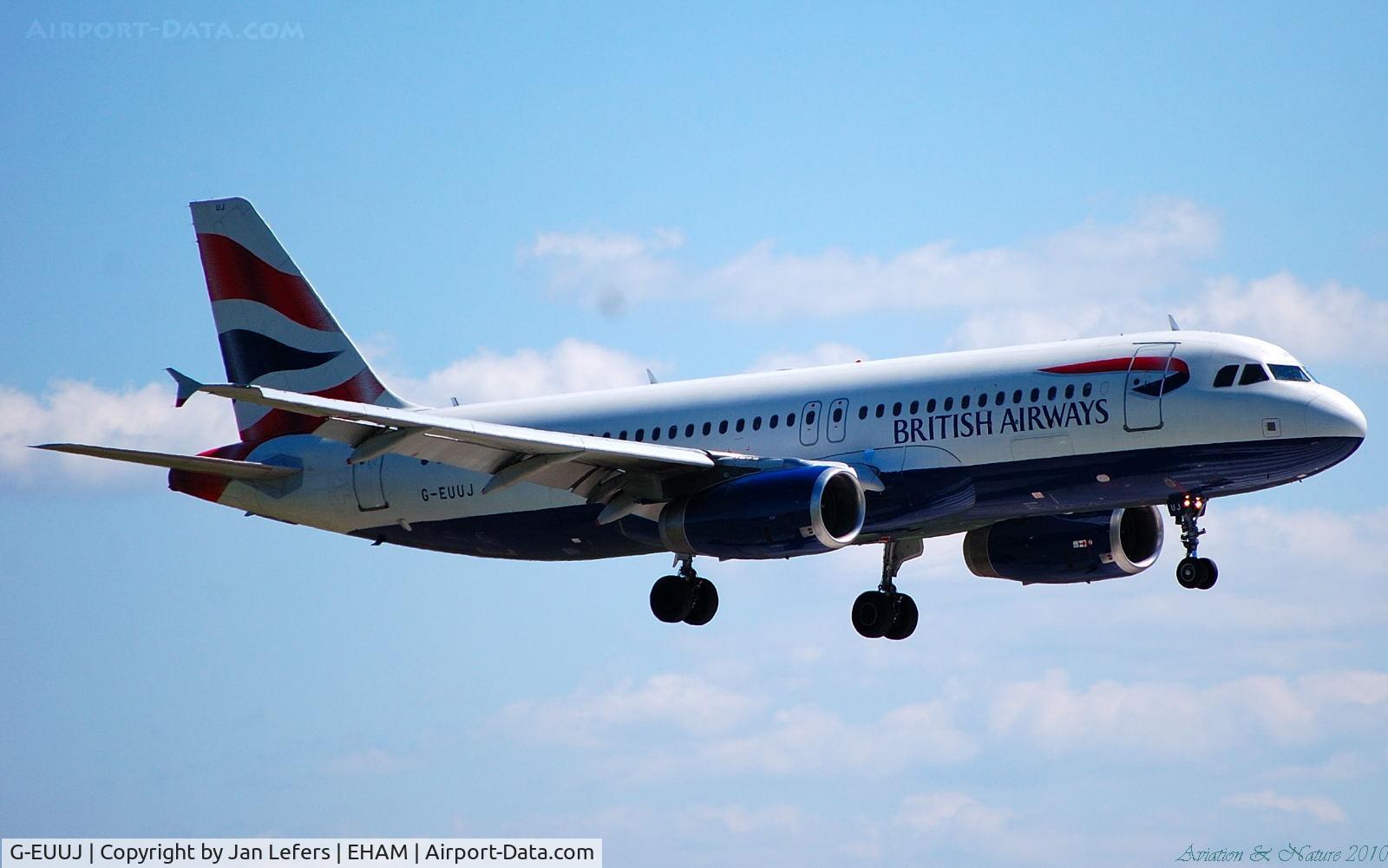 G-EUUJ, 2002 Airbus A320-232 C/N 1883, BA Airbus