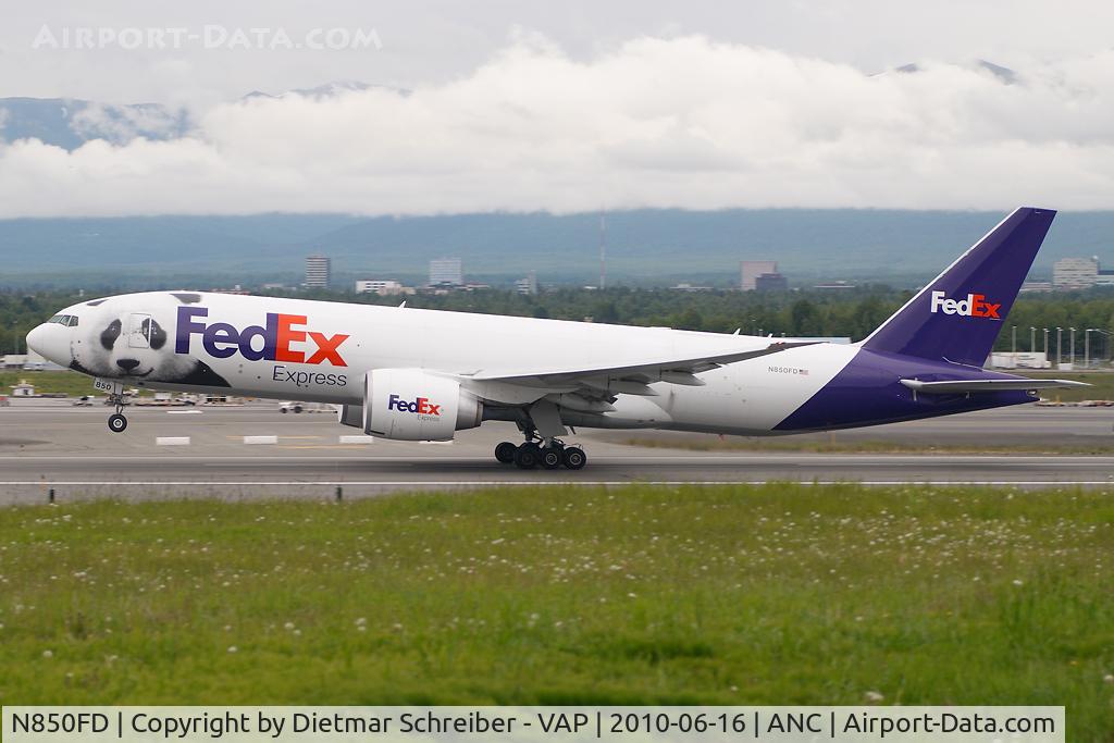 N850FD, 2009 Boeing 777-FS2 C/N 37721, Fedex Boeing 777-200