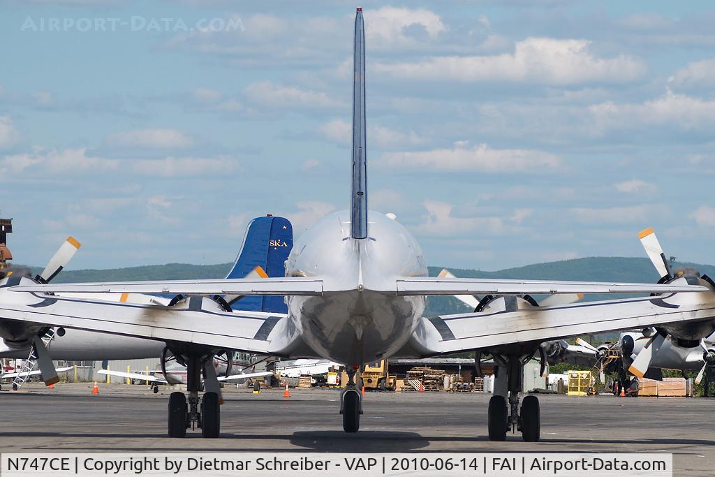 N747CE, 1955 Douglas C-118A Liftmaster (DC-6A) C/N 44661, Everts Air Fuel DC6