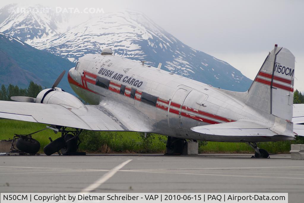 N50CM, 1944 Douglas DC3C-S1C3G (C-47A) C/N 13346, Bush Air Cargo DC3