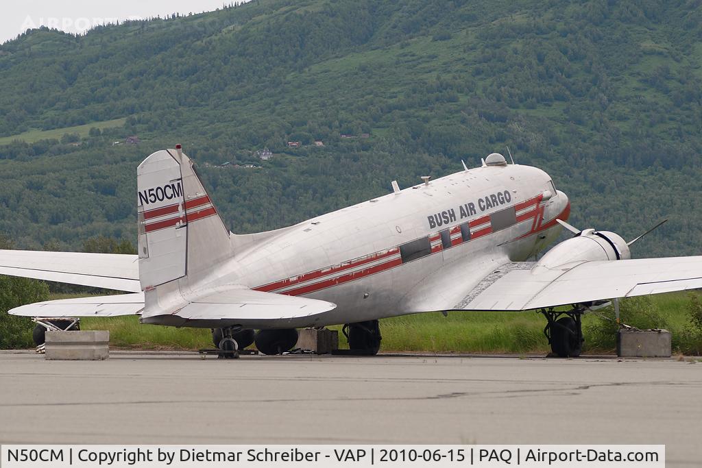 N50CM, 1944 Douglas DC3C-S1C3G (C-47A) C/N 13346, Bush Air Cargo DC3
