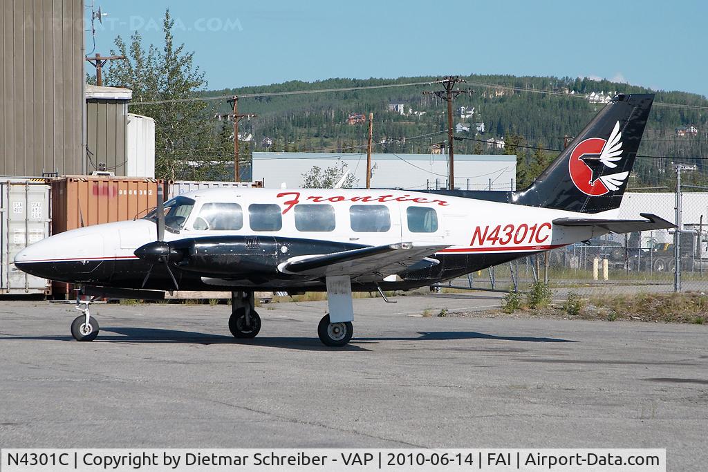 N4301C, 1983 Piper PA-31-350 Chieftain C/N 31-8353001, Frontier Piper 31