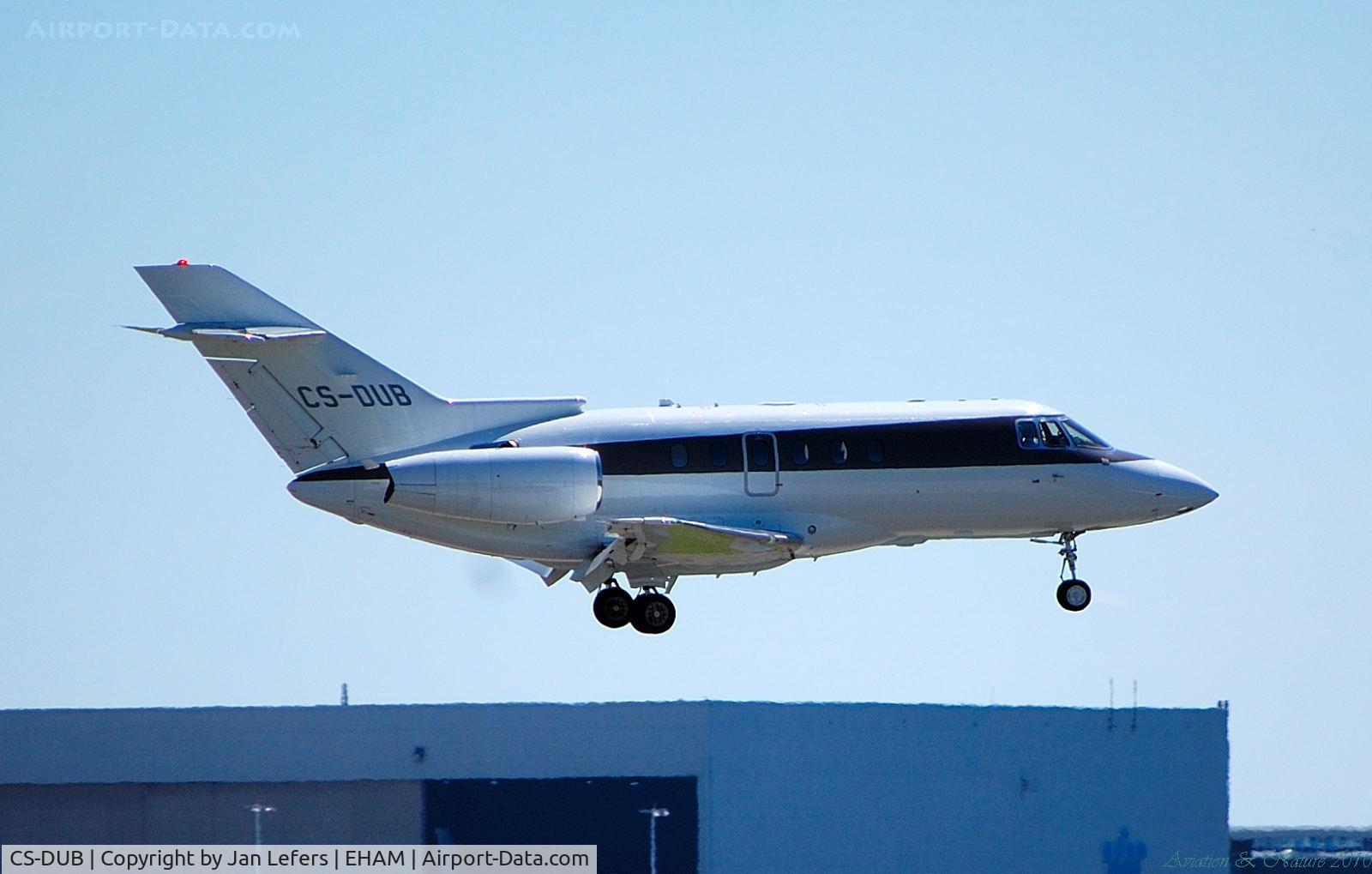 CS-DUB, 2008 Raytheon Hawker 750 C/N HB-0005, Privat Jet