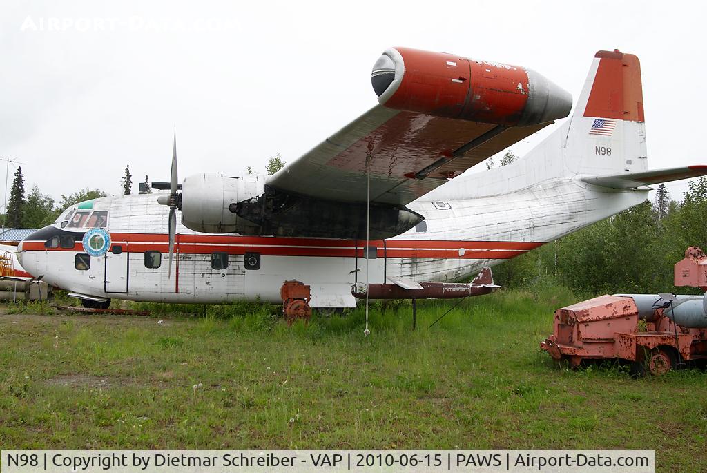 N98, Fairchild C-123J Provider C/N 20219, FAA C123