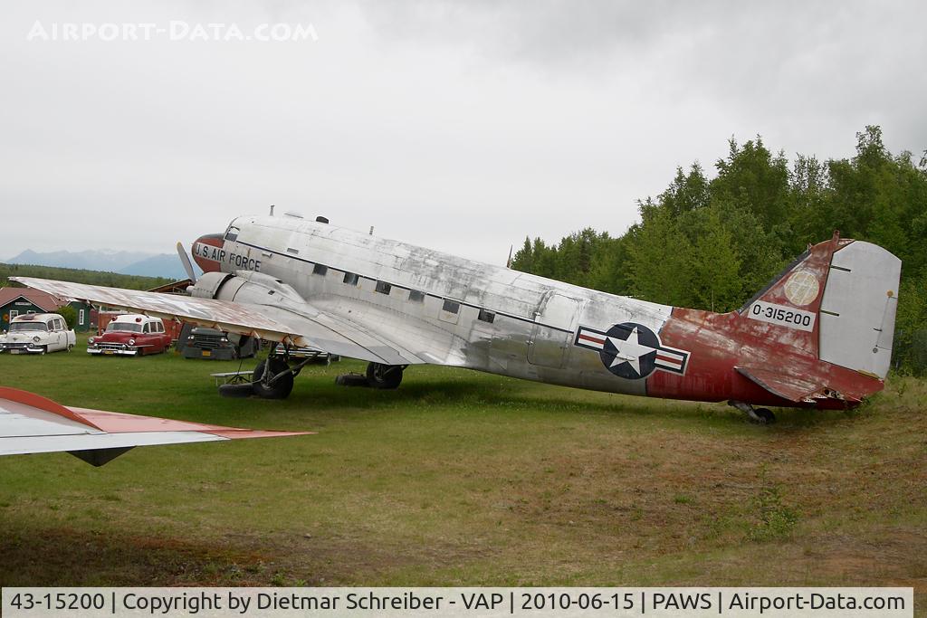 43-15200, 1943 Douglas C-47A-80-DL C/N 19666, USAF DC3