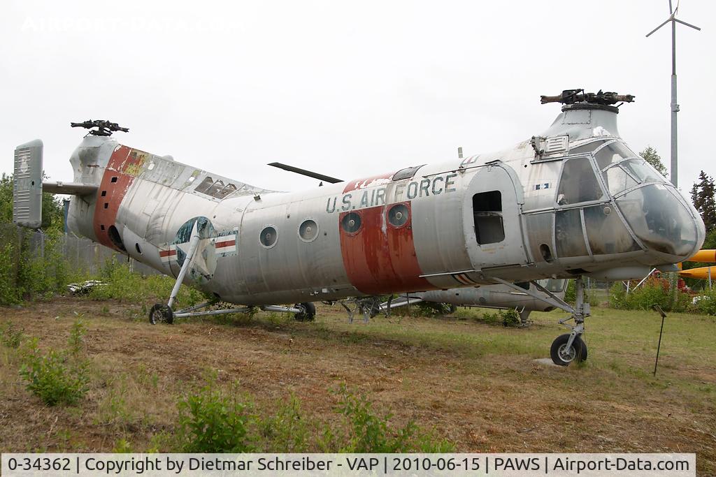 0-34362, 1953 Vertol SH-21B Shawnee C/N B.112, USAF Helicopter