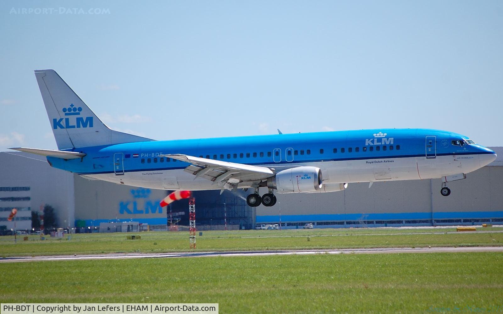 PH-BDT, 1989 Boeing 737-406 C/N 24530, KLM Boeing