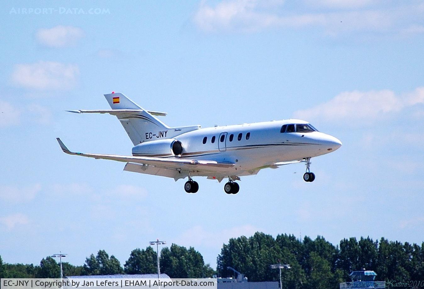 EC-JNY, 2005 Raytheon Hawker 800XP C/N 258748, Privat Jet