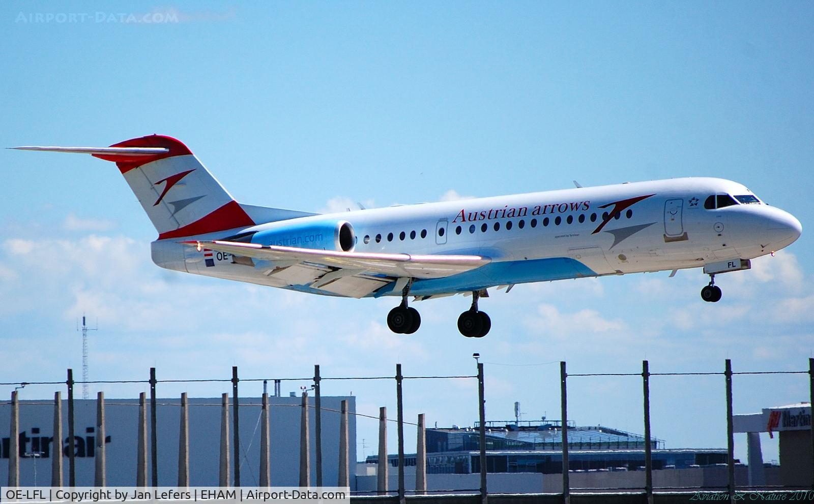 OE-LFL, 1995 Fokker 70 (F-28-0070) C/N 11573, Fokker F70