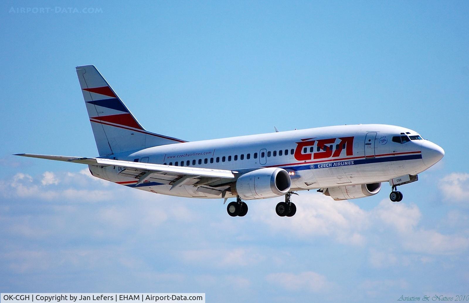 OK-CGH, 1997 Boeing 737-55S C/N 28469, Czech Airlines