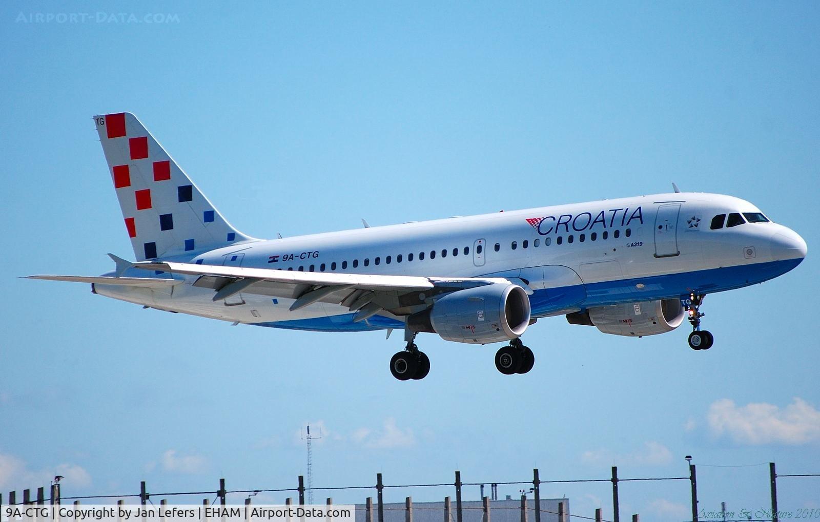 9A-CTG, 1998 Airbus A319-112 C/N 767, Croatia