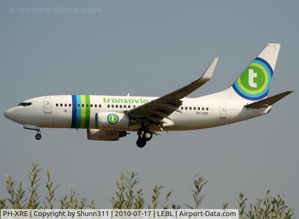 PH-XRE, 2004 Boeing 737-7K2 C/N 30668, Landing rwy 25R