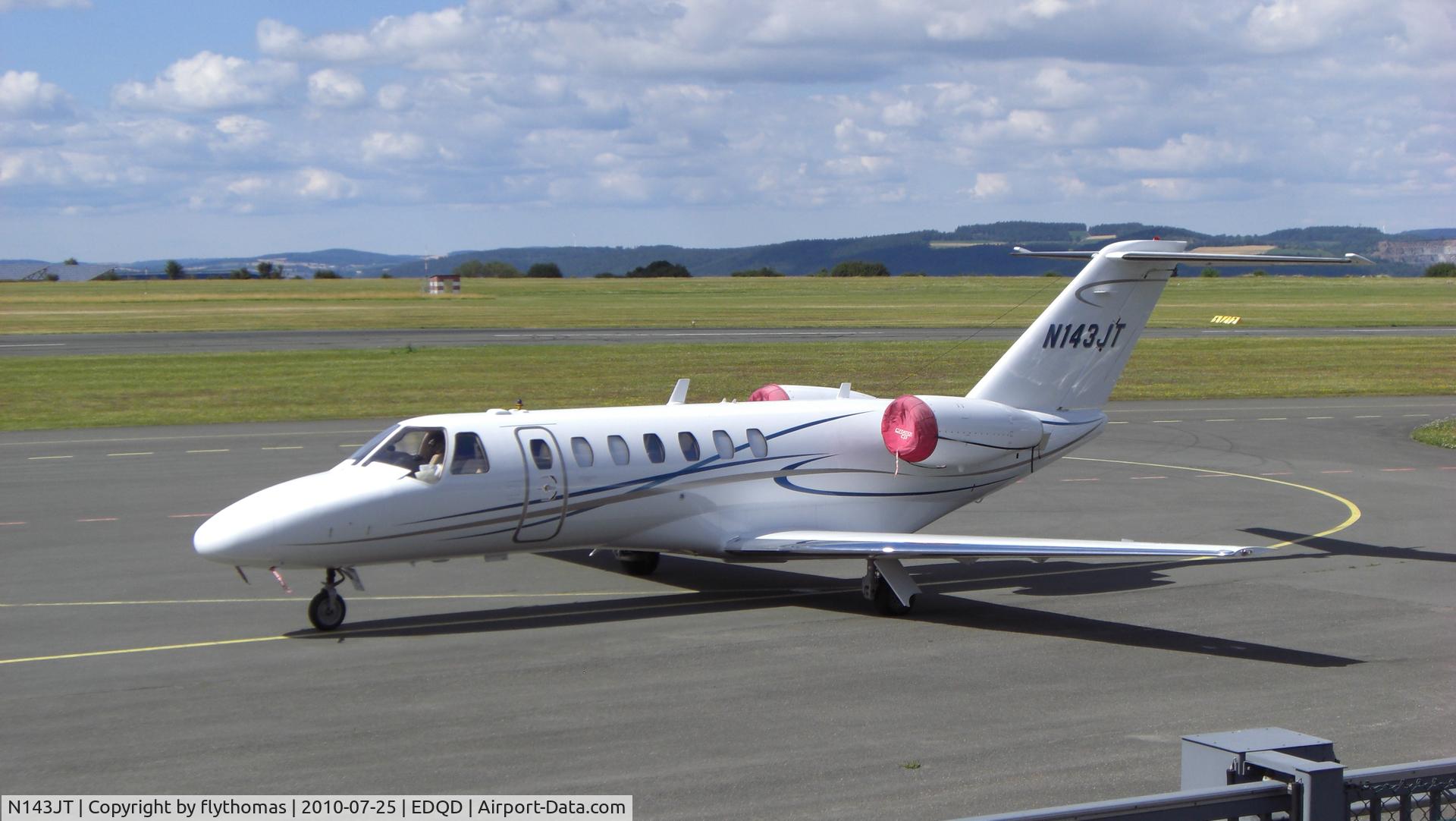 N143JT, 2007 Cessna 525B CitationJet CJ3 C/N 525B0181, N143JT Bayreuth Airport