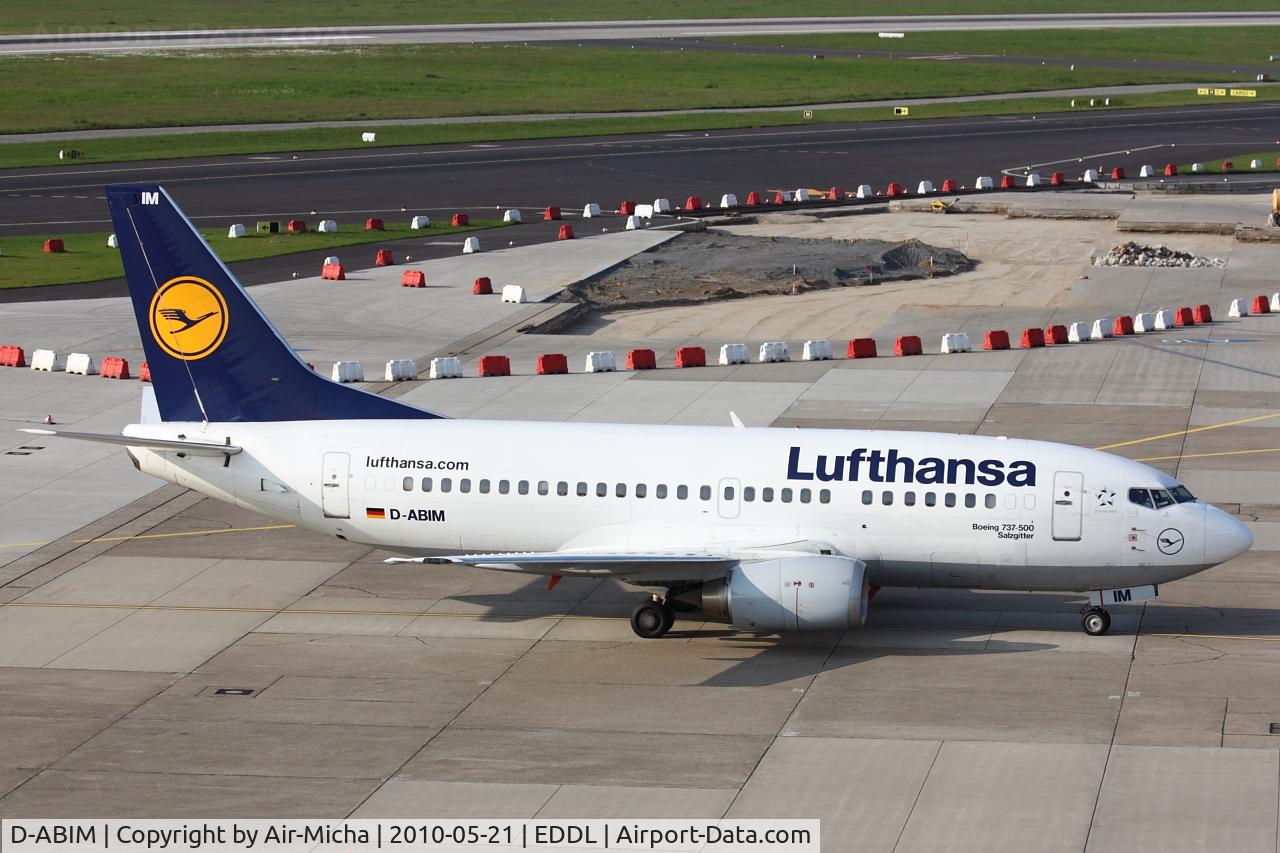 D-ABIM, 1991 Boeing 737-530 C/N 24937, Lufthansa, Boeing 737-530, CN: 24937/2011, Aircraft Name: Salzgitter