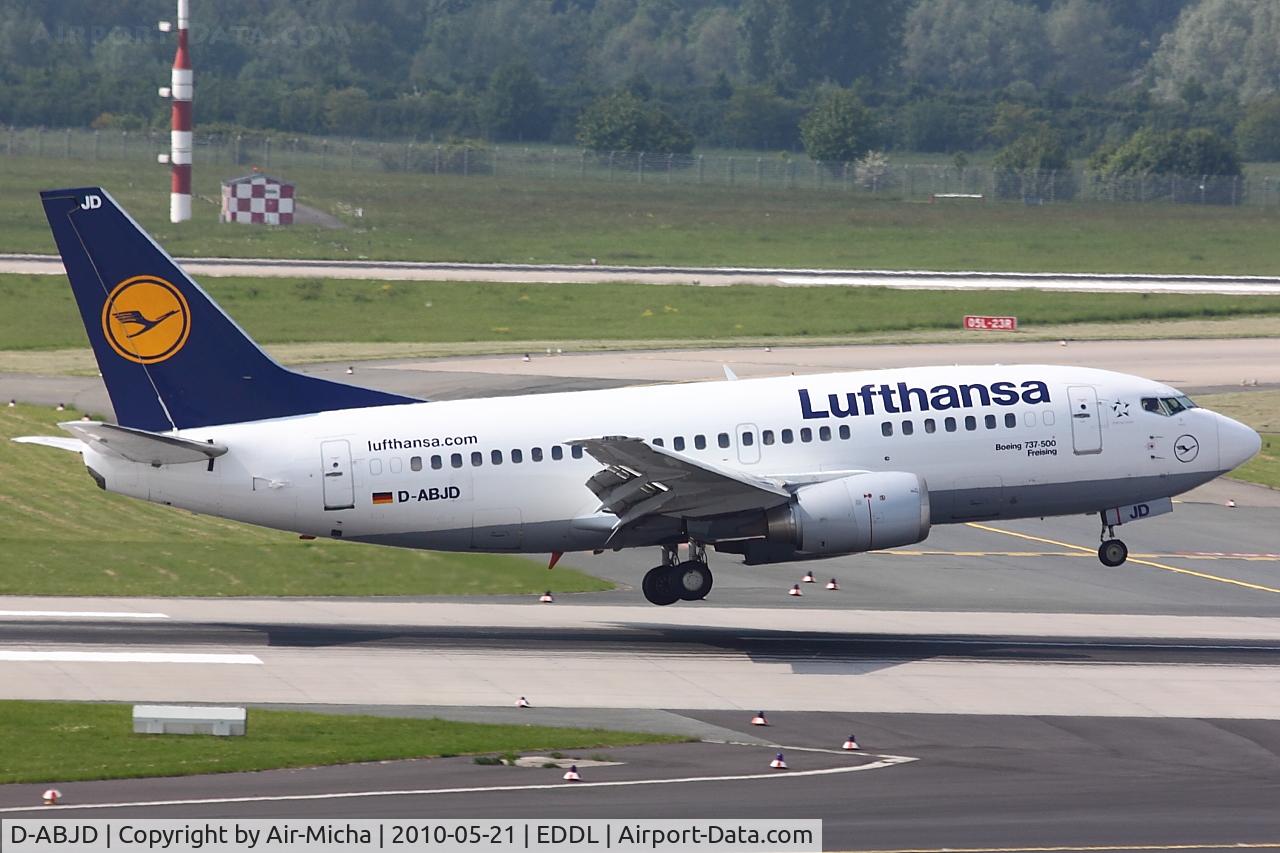 D-ABJD, 1991 Boeing 737-530 C/N 25309, Lufthansa, Boeing 737-530, CN: 25309/2122, Aircraft Name: Freising