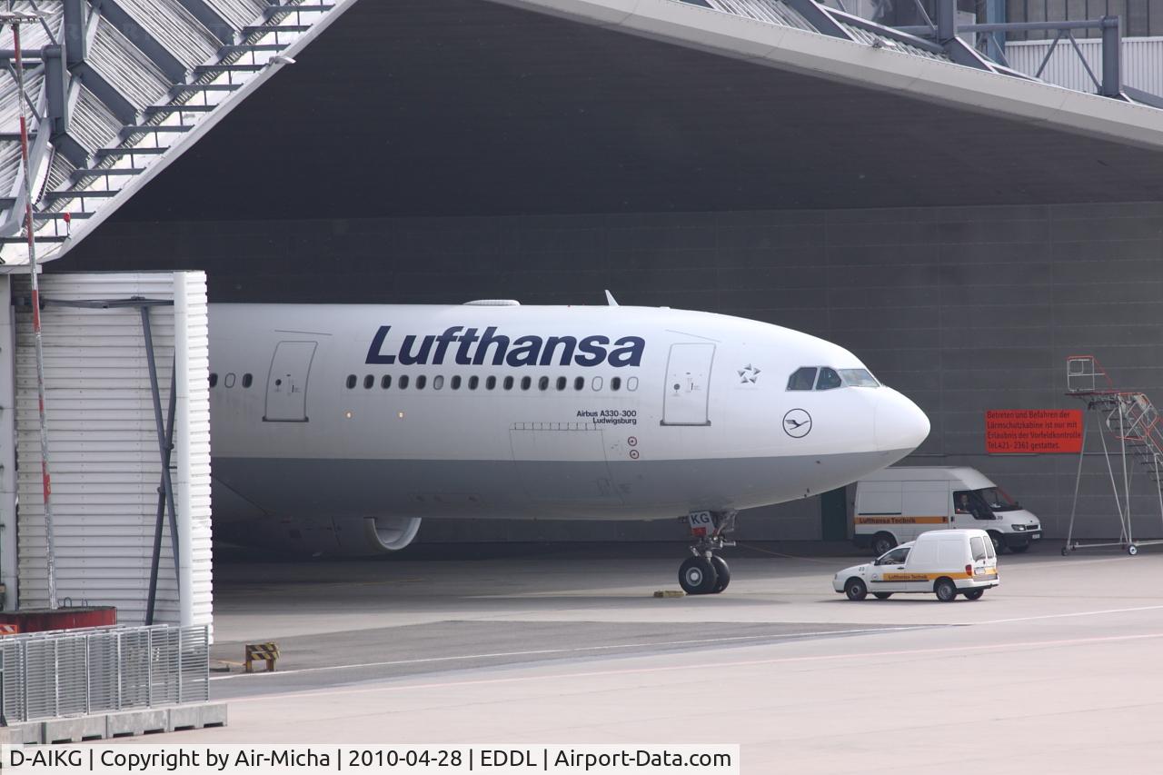 D-AIKG, 2005 Airbus A330-343X C/N 645, Lufthansa, Airbus A330-343X, CN: 645, Aircraft Name: Ludwigsburg