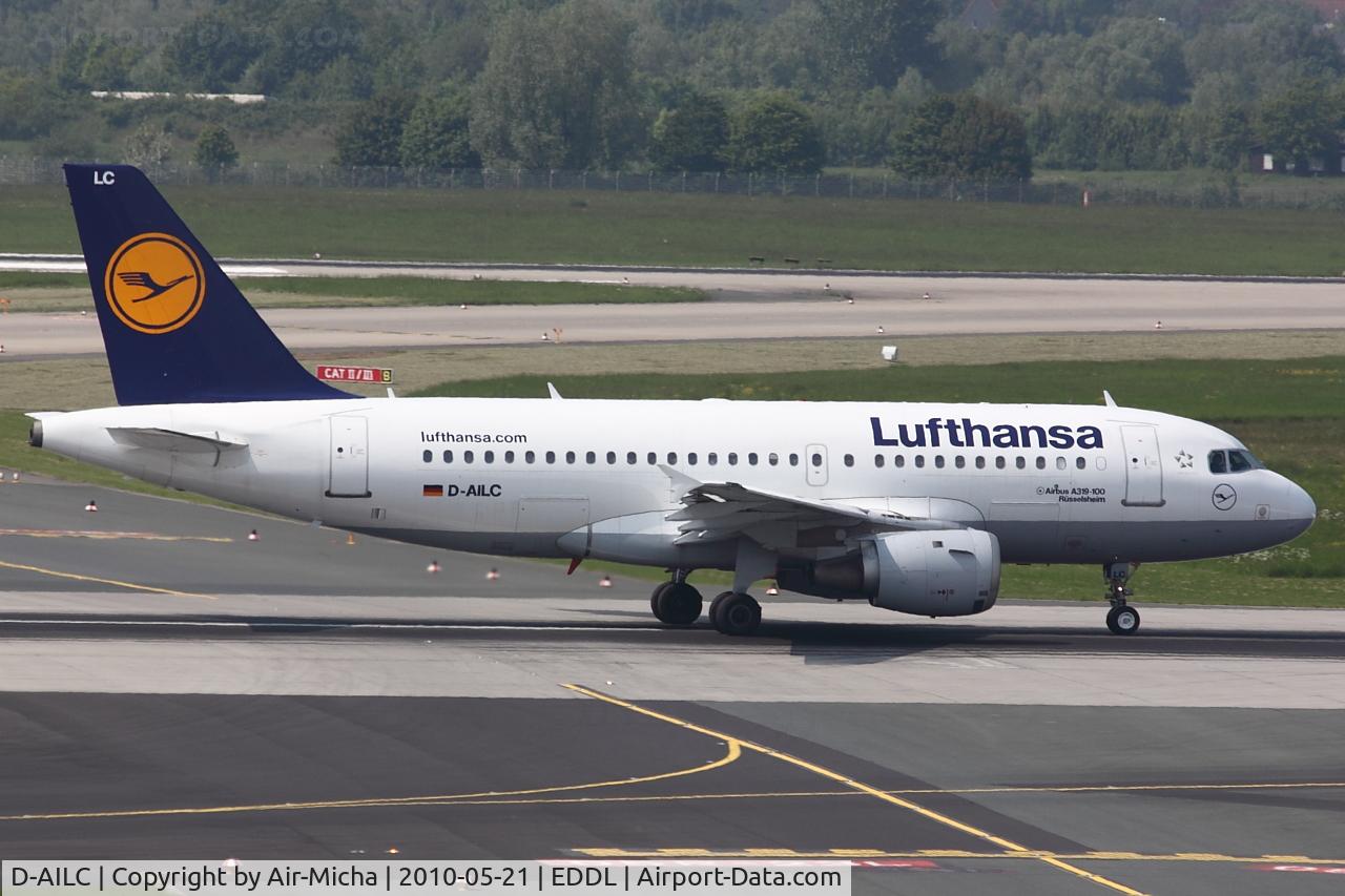 D-AILC, 1996 Airbus A319-114 C/N 616, Lufthansa, Airbus A319-114, CN: 616, Aircraft Name: Rüsselsheim