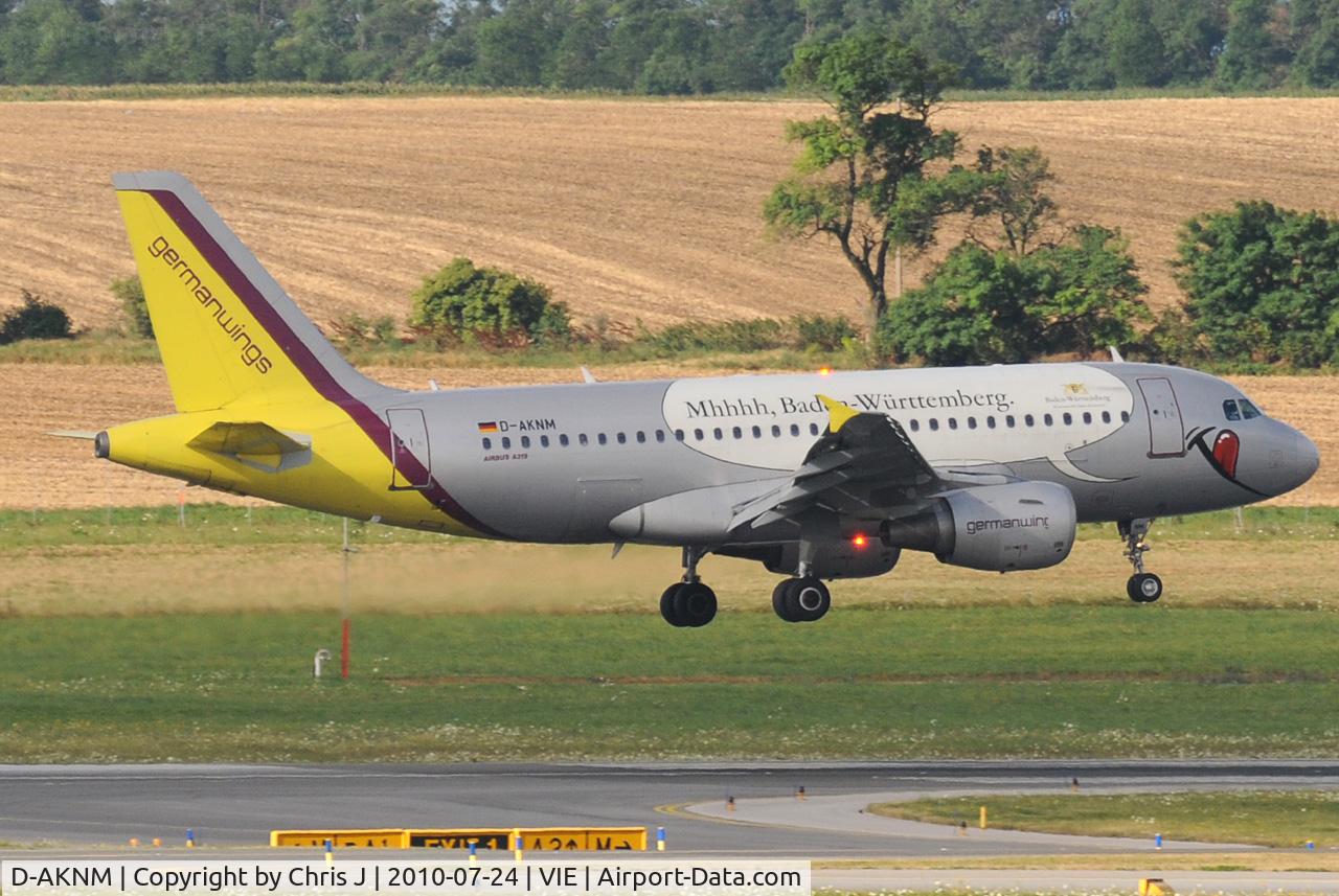 D-AKNM, 1999 Airbus A319-112 C/N 1089, Special visitor!