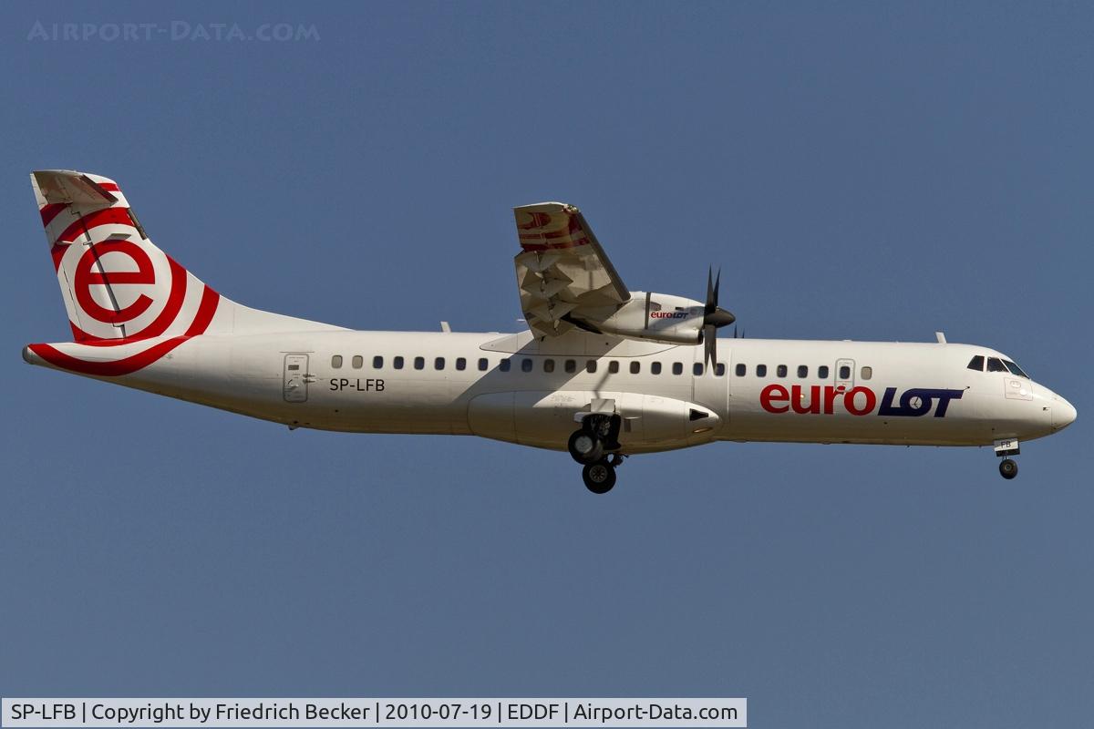SP-LFB, 1991 ATR 72-202(F) C/N 265, on final RW07R