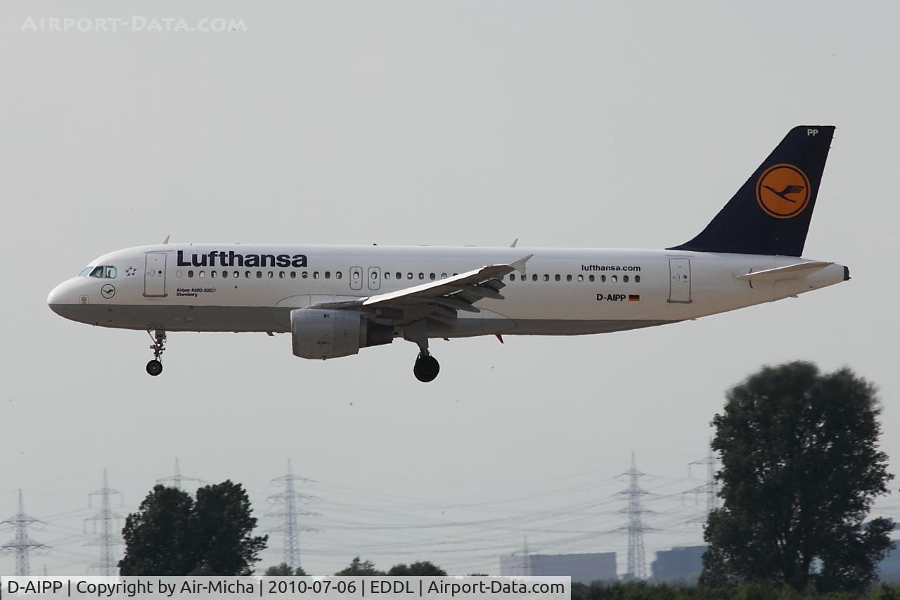 D-AIPP, 1990 Airbus A320-211 C/N 110, Lufthansa, Airbus A320-211, CN: 0110, Name: Starnberg
