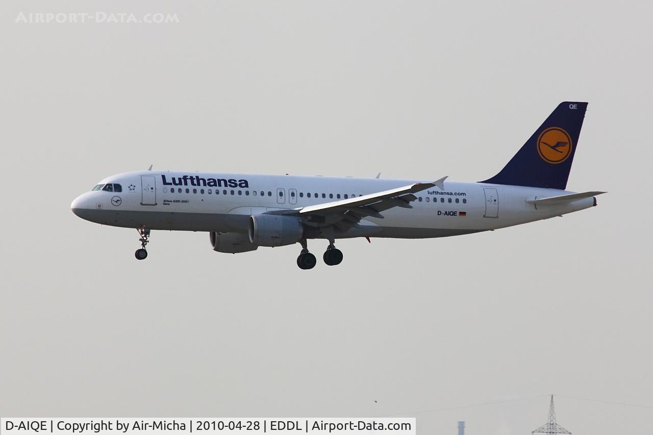 D-AIQE, 1991 Airbus A320-211 C/N 0209, Lufthansa, Airbus A320-211, CN: 209, Aircraft Name: Gera