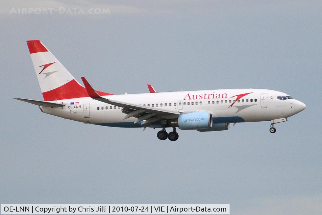 OE-LNN, 2000 Boeing 737-7Z9 C/N 30418, Austrian Boeing 737-7Z9