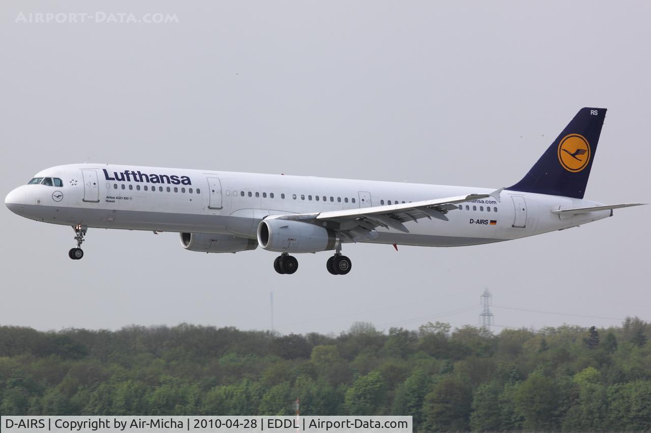 D-AIRS, 1996 Airbus A321-131 C/N 0595, Lufthansa, Airbus A321-131, CN: 595, Aircraft Name: Husum