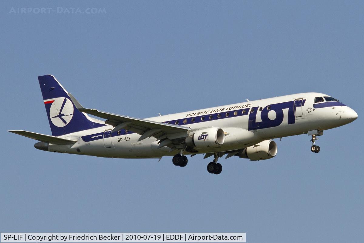 SP-LIF, 2006 Embraer 175STD (ERJ-170-200STD) C/N 17000154, on final RW07R