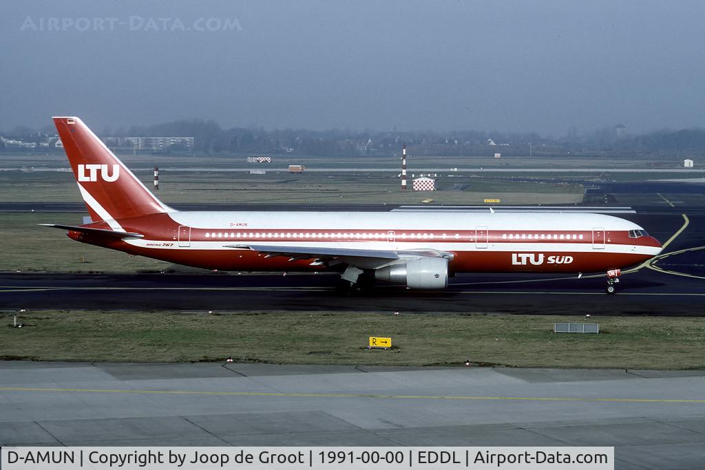 D-AMUN, 1989 Boeing 767-3G5 C/N 24259, old LTU subsompany