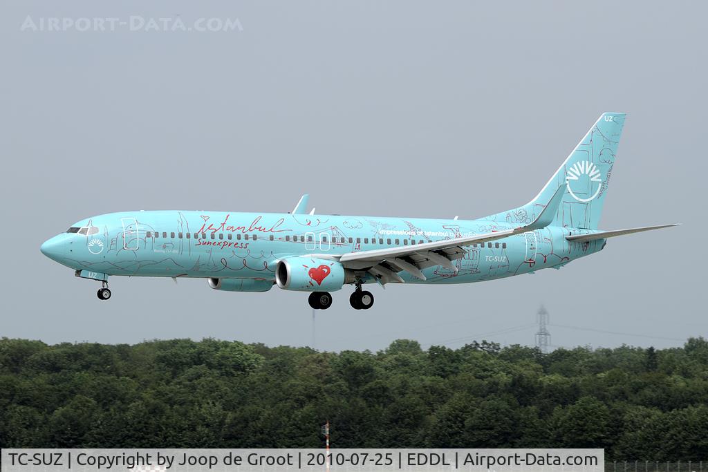TC-SUZ, 2008 Boeing 737-8HX C/N 29649, special Istanbul colors
