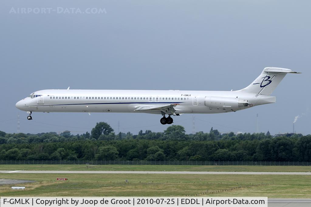 F-GMLK, 1988 McDonnell Douglas MD-83 (DC-9-83) C/N 49672, Blue line airways