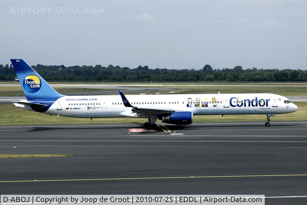D-ABOJ, 2000 Boeing 757-330 C/N 29019, Snoopy markings