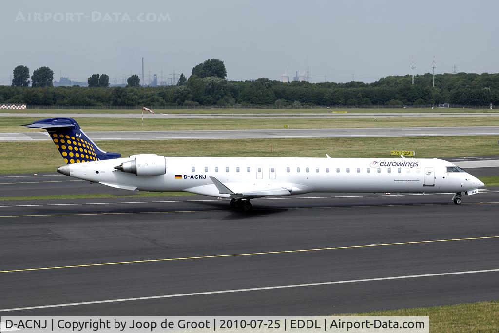 D-ACNJ, 2010 Bombardier CRJ-900 NG (CL-600-2D24) C/N 15249, one of few CL-600's in Eurowings markings