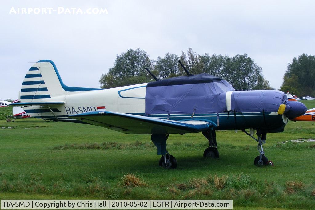 HA-SMD, 1998 Yakovlev Yak-18T C/N 13-35, privately owned Yakovlev Yak-18 based at Elstree