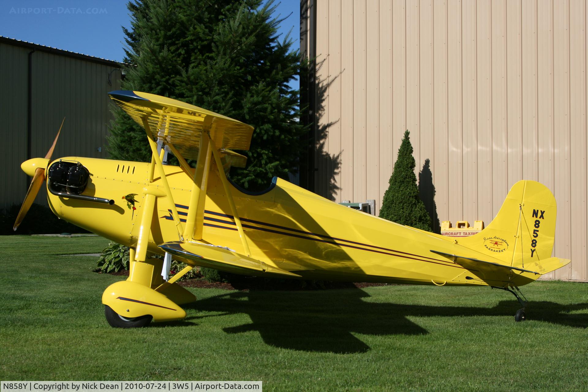 N858Y, Rose Parrakeet A-4C C/N Not found N858Y, 3W5