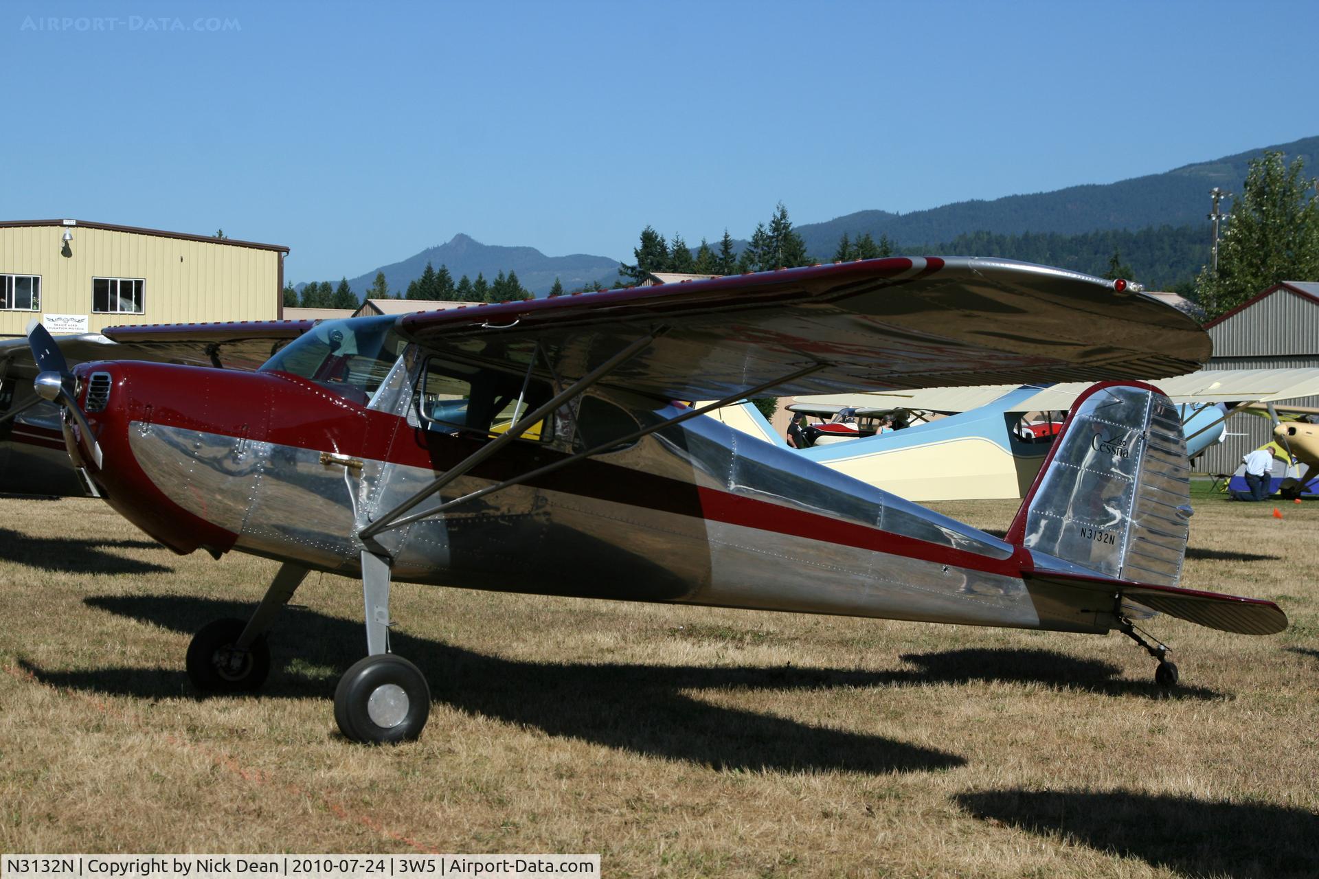 N3132N, 1947 Cessna 120 C/N 13390, 3W5