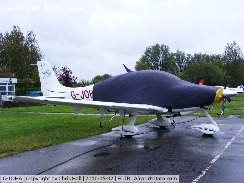 G-JOHA, 2008 Cirrus SR20 G3 GTS C/N 1968, privately owned Cirrus SR20