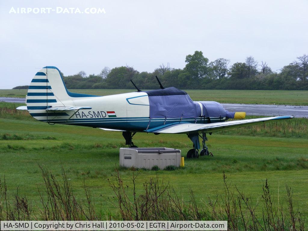 HA-SMD, 1998 Yakovlev Yak-18T C/N 13-35, privately owned Yakovlev Yak-18 based at Elstree