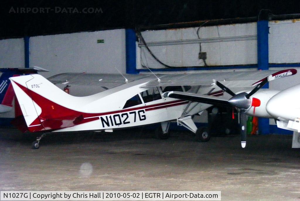 N1027G, 1996 Maule M-7-235B Super Rocket C/N 23032C, privately owned Maule based at Elstree