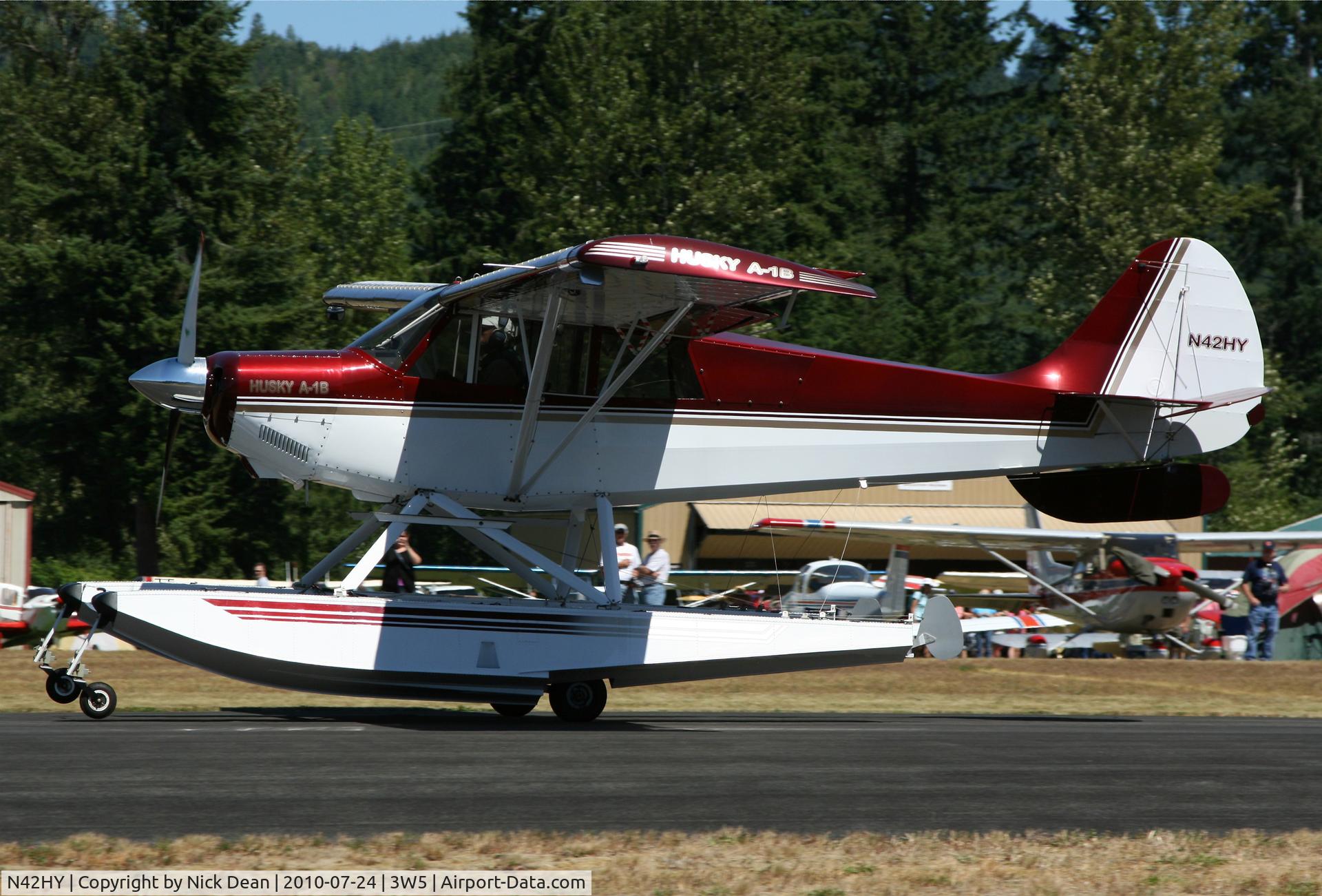 N42HY, 2002 Aviat A-1B Husky C/N 2202, 3W5