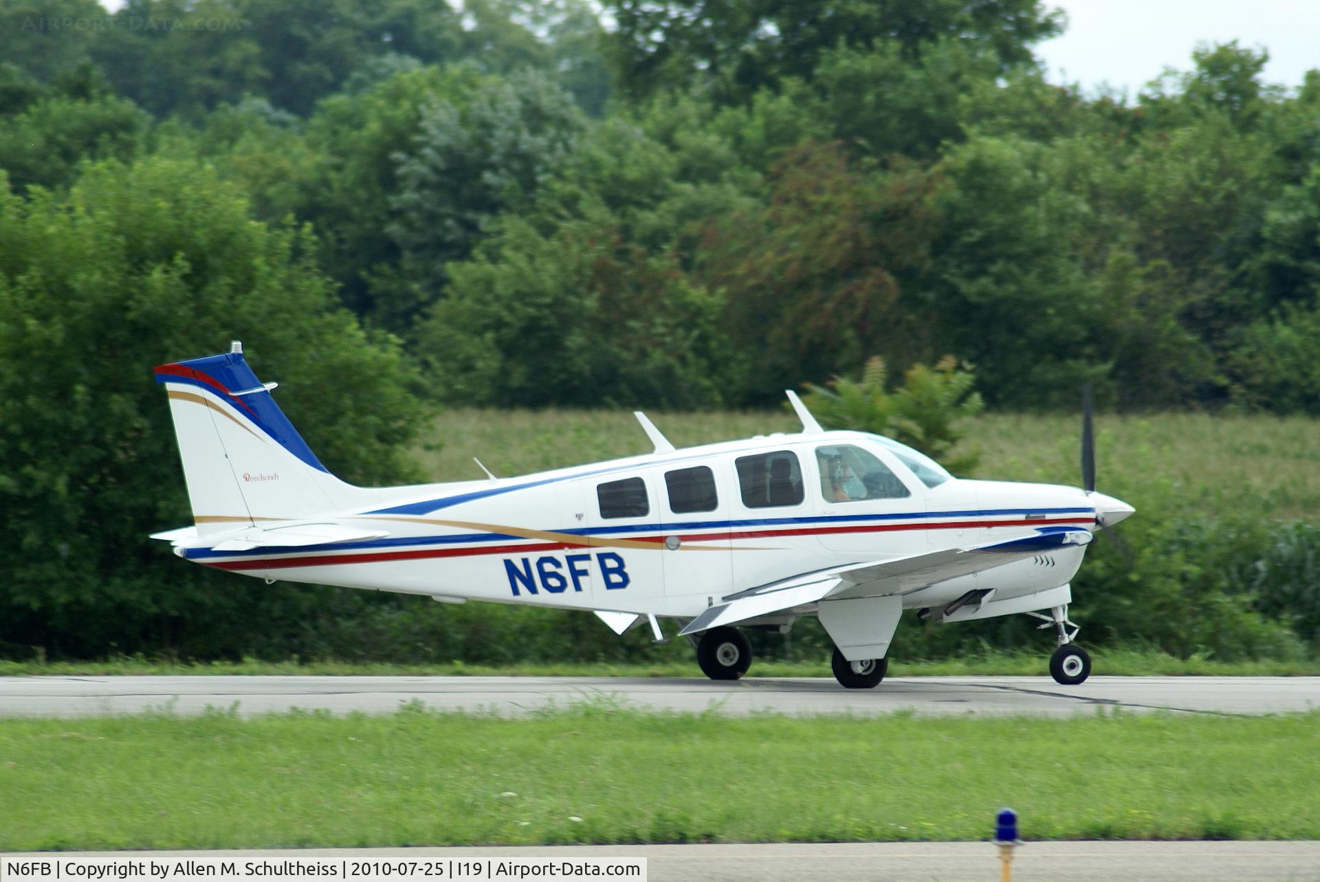 N6FB, 1978 Beech A36 Bonanza 36 C/N E-1318, 1978 Beech A36