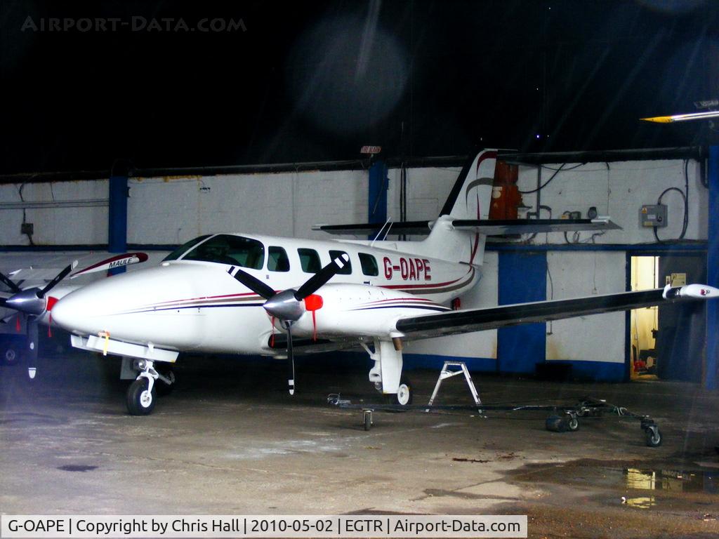 G-OAPE, 1983 Cessna T303 Crusader C/N T303-00245, CI Travel (Holdings) Ltd