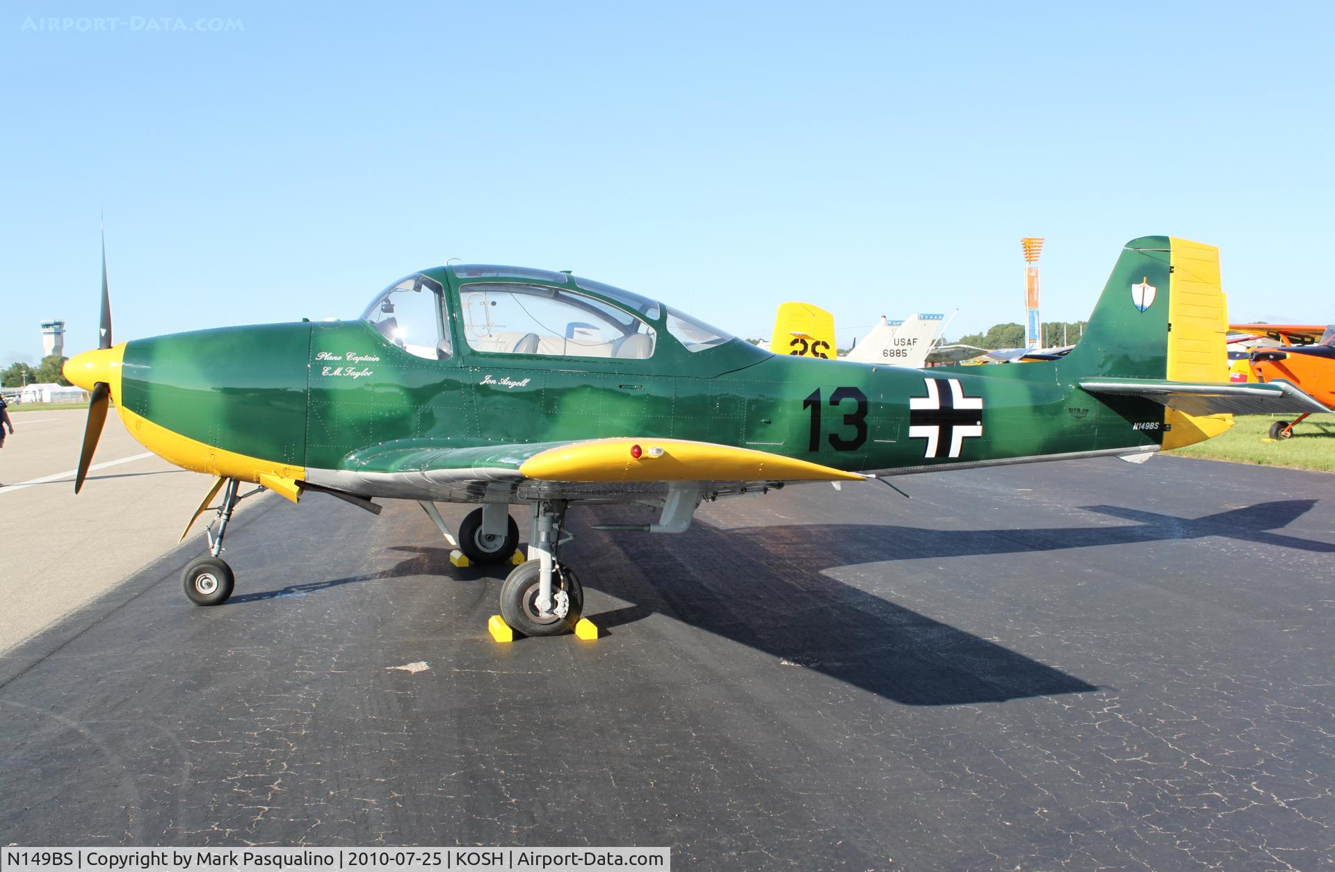 N149BS, 1957 Focke-Wulf FWP-149D C/N FW 262, FW P.149D