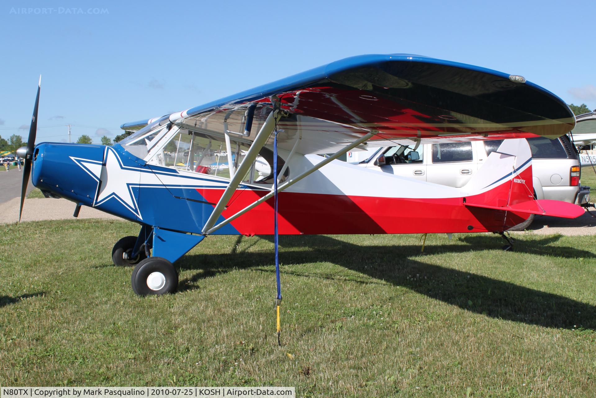 N80TX, 2007 Texas Sport Aircraft Co TX-11 C/N TX-1001, TX-11