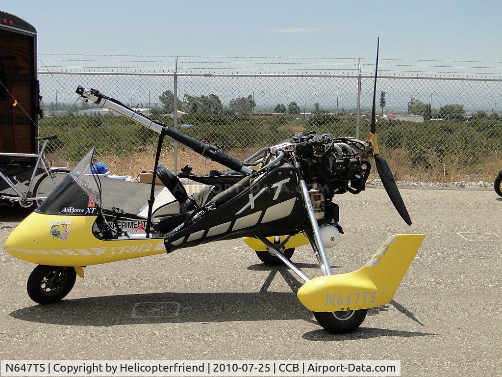 N647TS, 2003 Airborne XT-912 C/N XT-912-008, 2003 AIRBORNE XT-912 Weight-shift-control 4 Cycle  Mode S Code 52100366, the wing is held on by a bolt and has a safety strap that holds the wing to the shaft should the bolt fail. In case of a catrastophic occurrence, it has a parachute under the engine