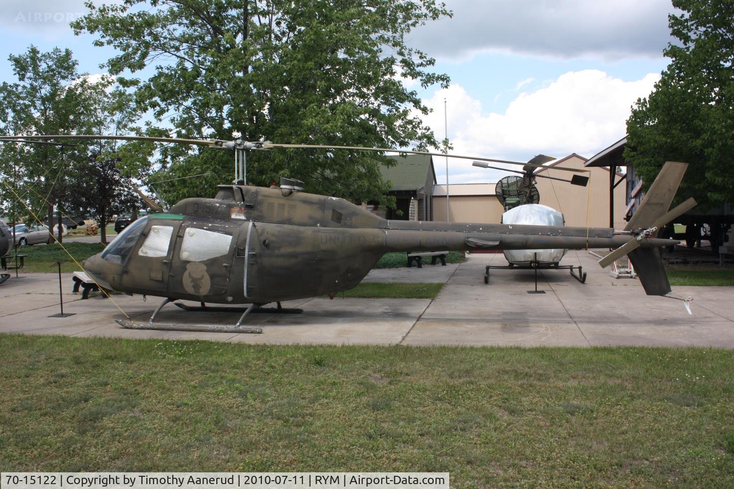 70-15122, Bell OH-58A Kiowa C/N 40673, Bell OH-58A Kiowa